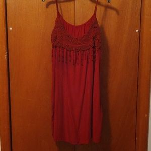 Burgundy dress size 1X